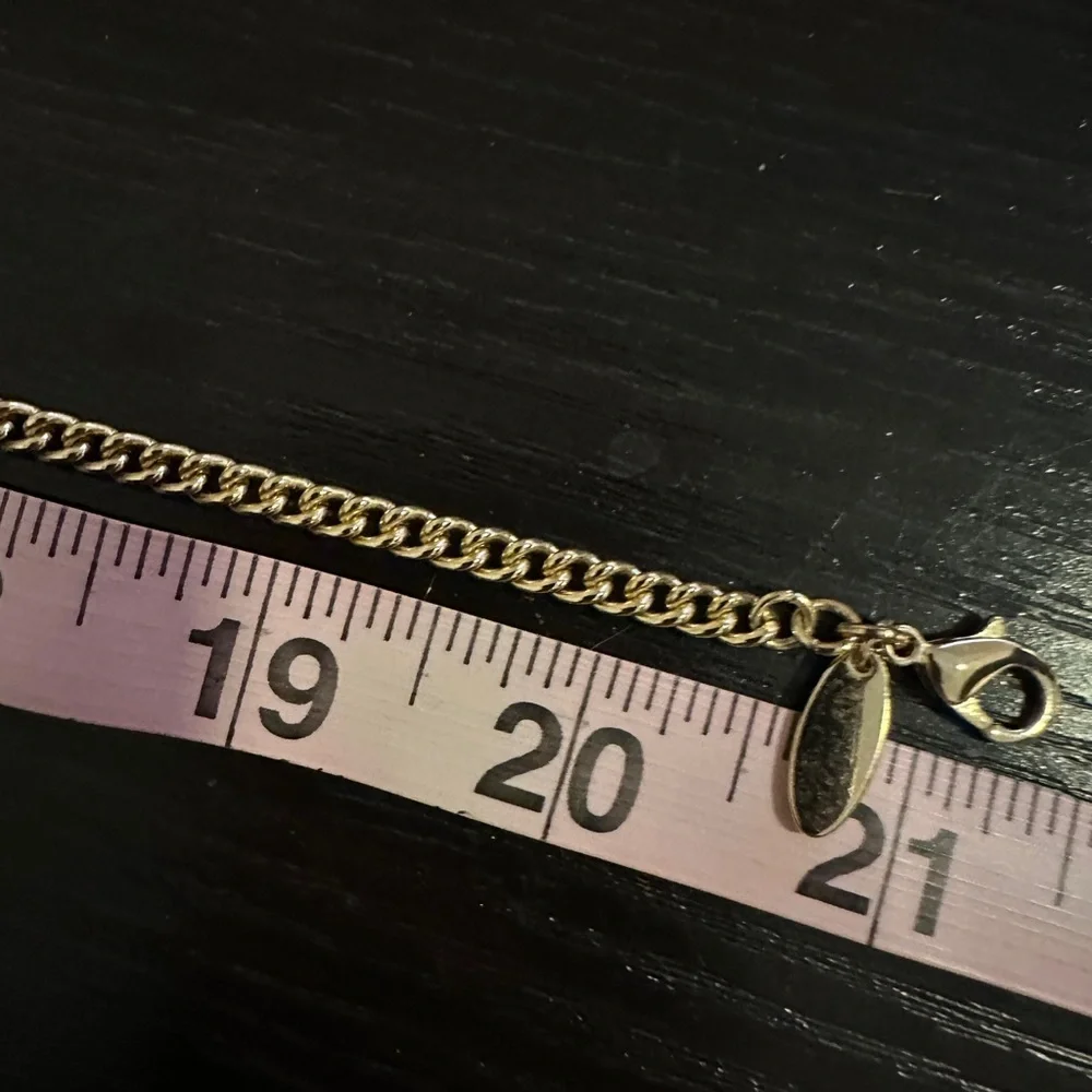 Gold & Silver Circle Necklace - Picture 7 of 7